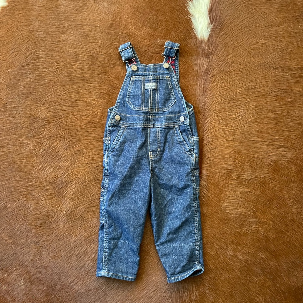 Boys Oshkosh b gosh denim overalls